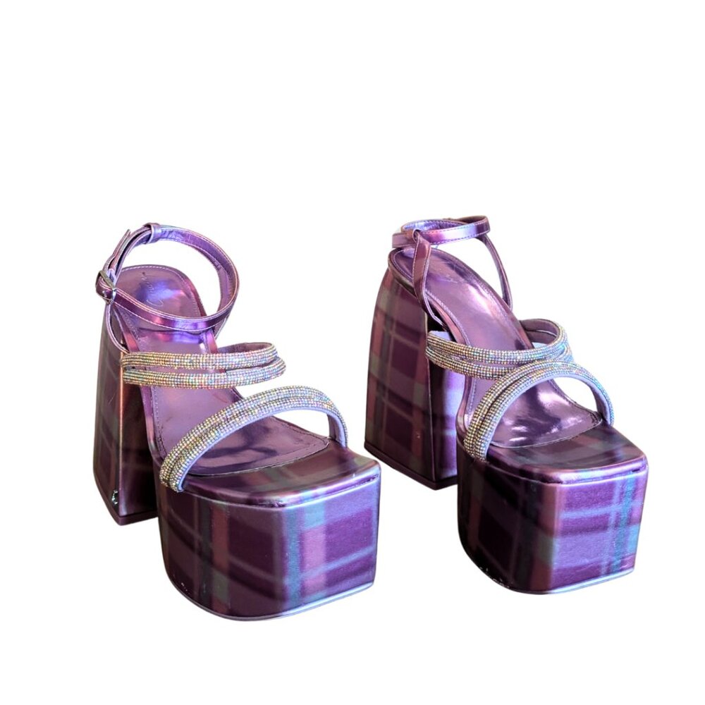 Circus by Sam Edelman Women's Purple and Pink Sandals